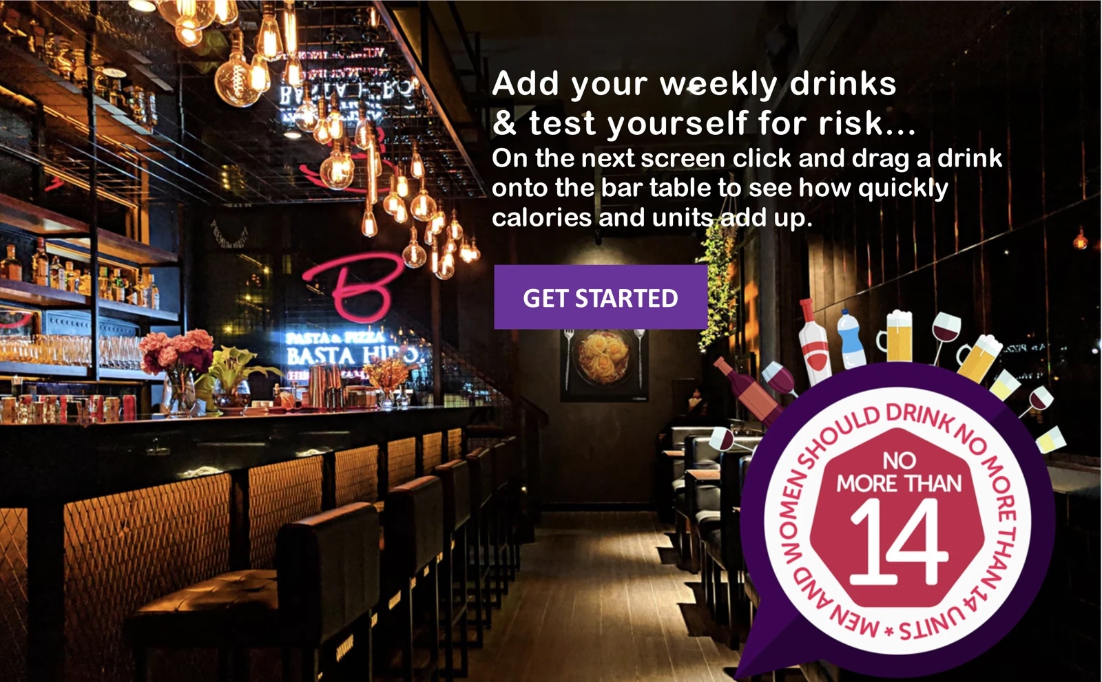 Alcohol unit app introduction