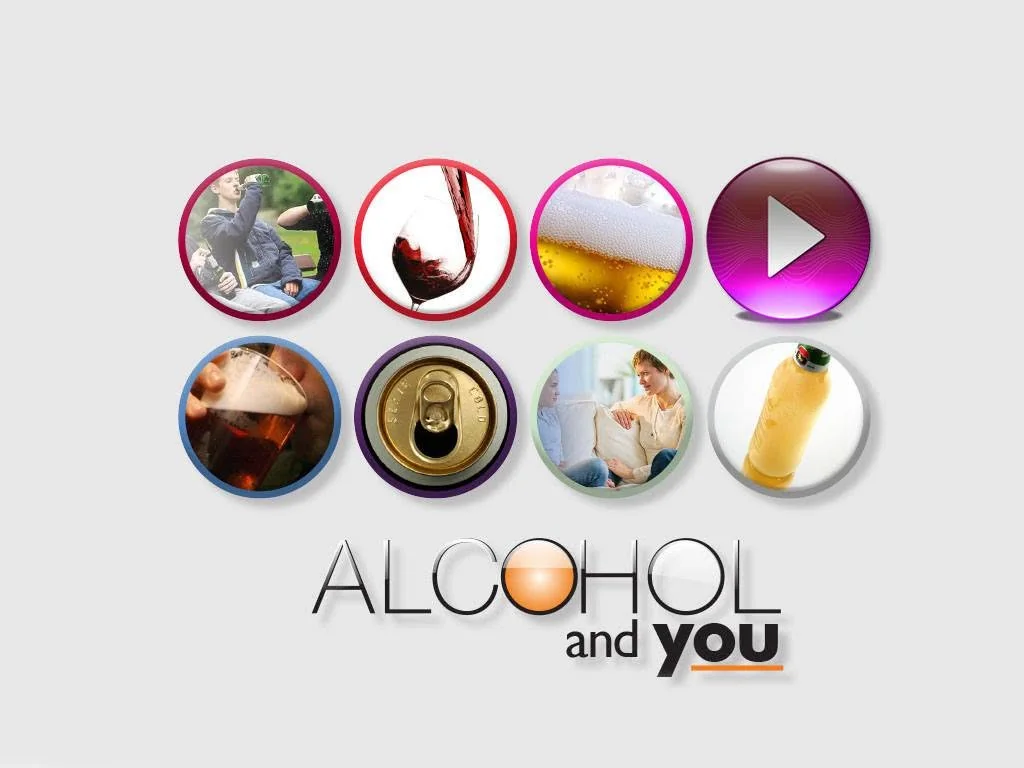 Alcohol and You brand identity and visual icons