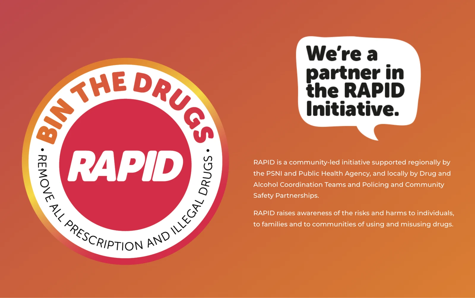 RAPID initiative campaign artwork