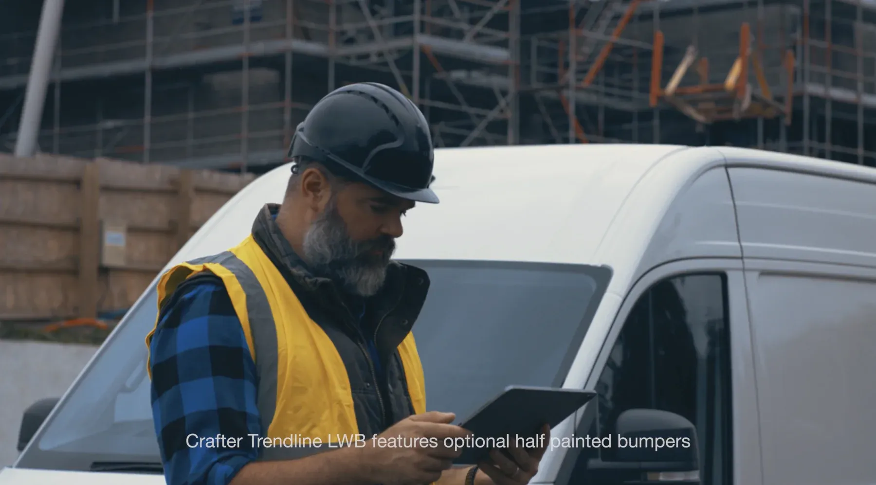 Volkswagen Crafter in the working day