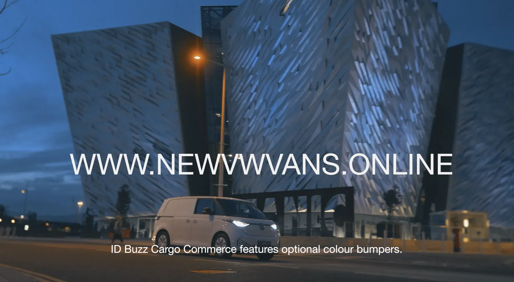 ID. Buzz Cargo at Titanic Belfast